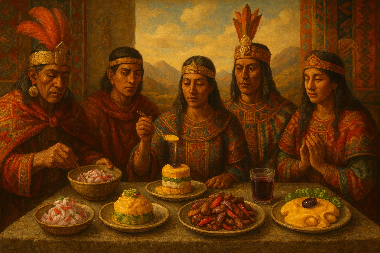 Herança Inca - artístico