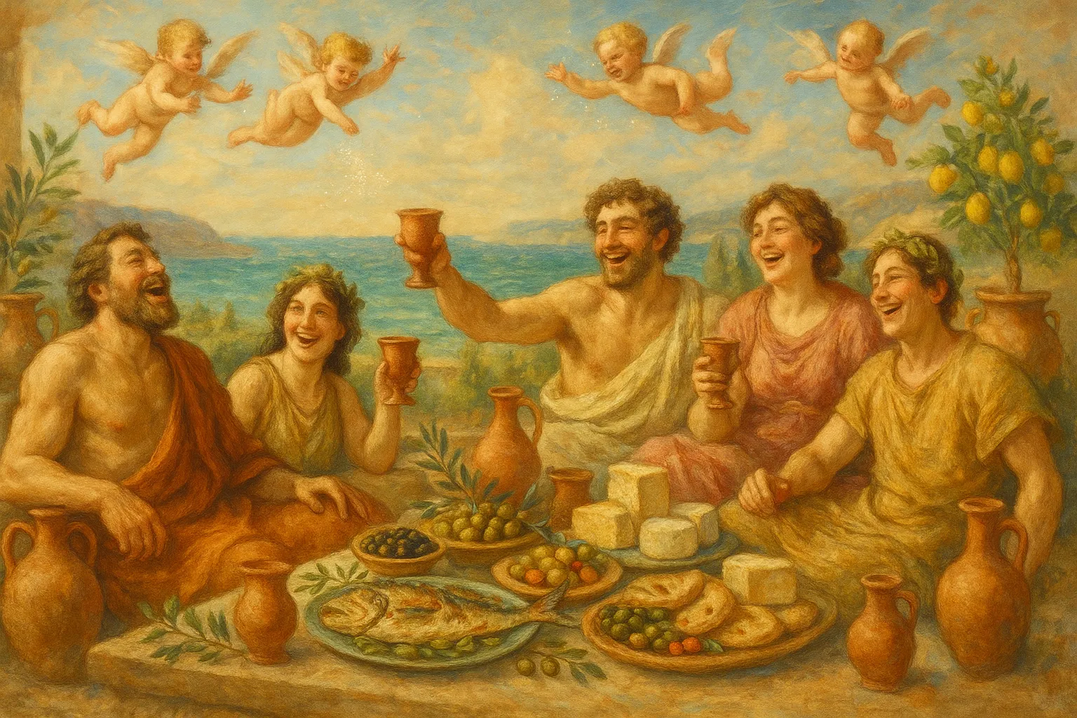 Olivo, sol y sal - artístico