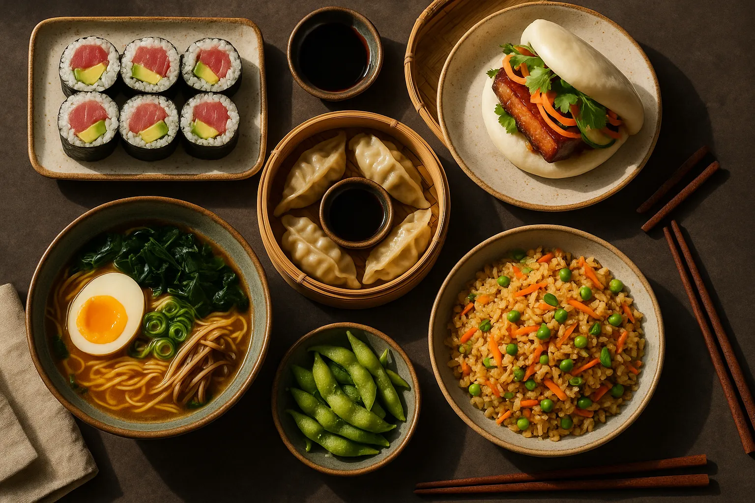 Con palillos y a lo loco