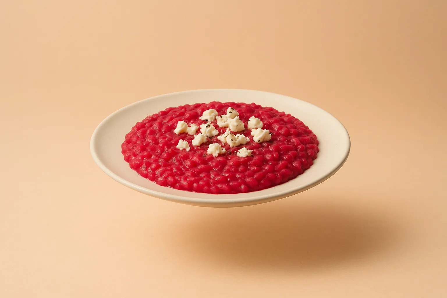 Portada de la receta Risotto de remolacha y queso de cabra