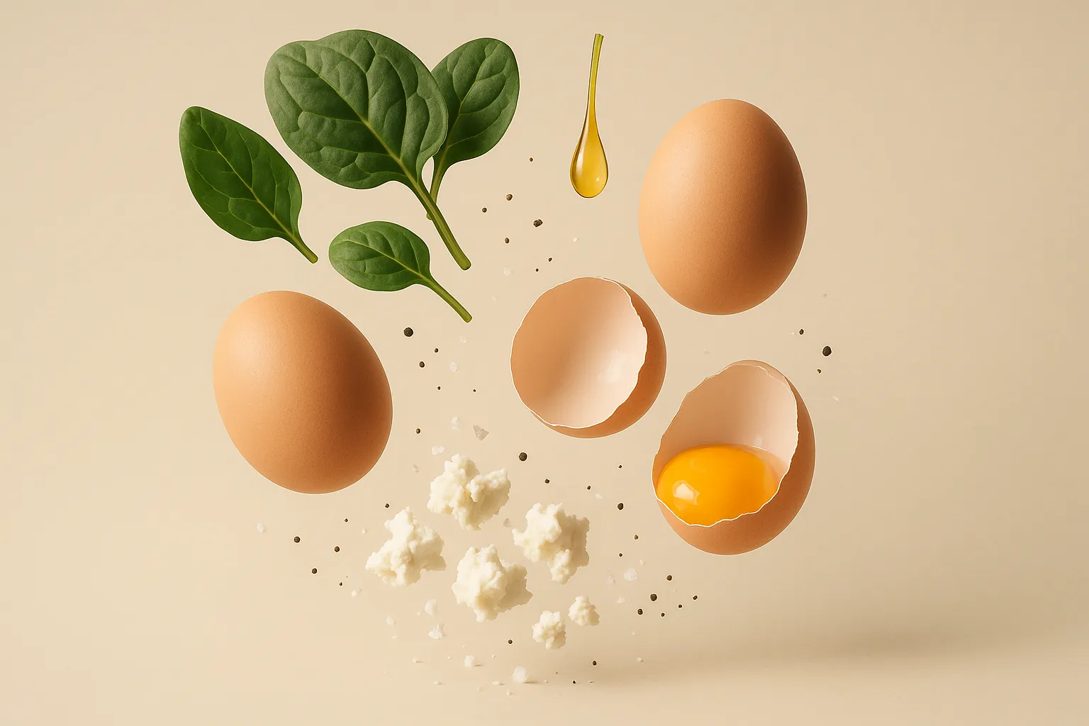 Still life with the fresh ingredients needed for the recipe