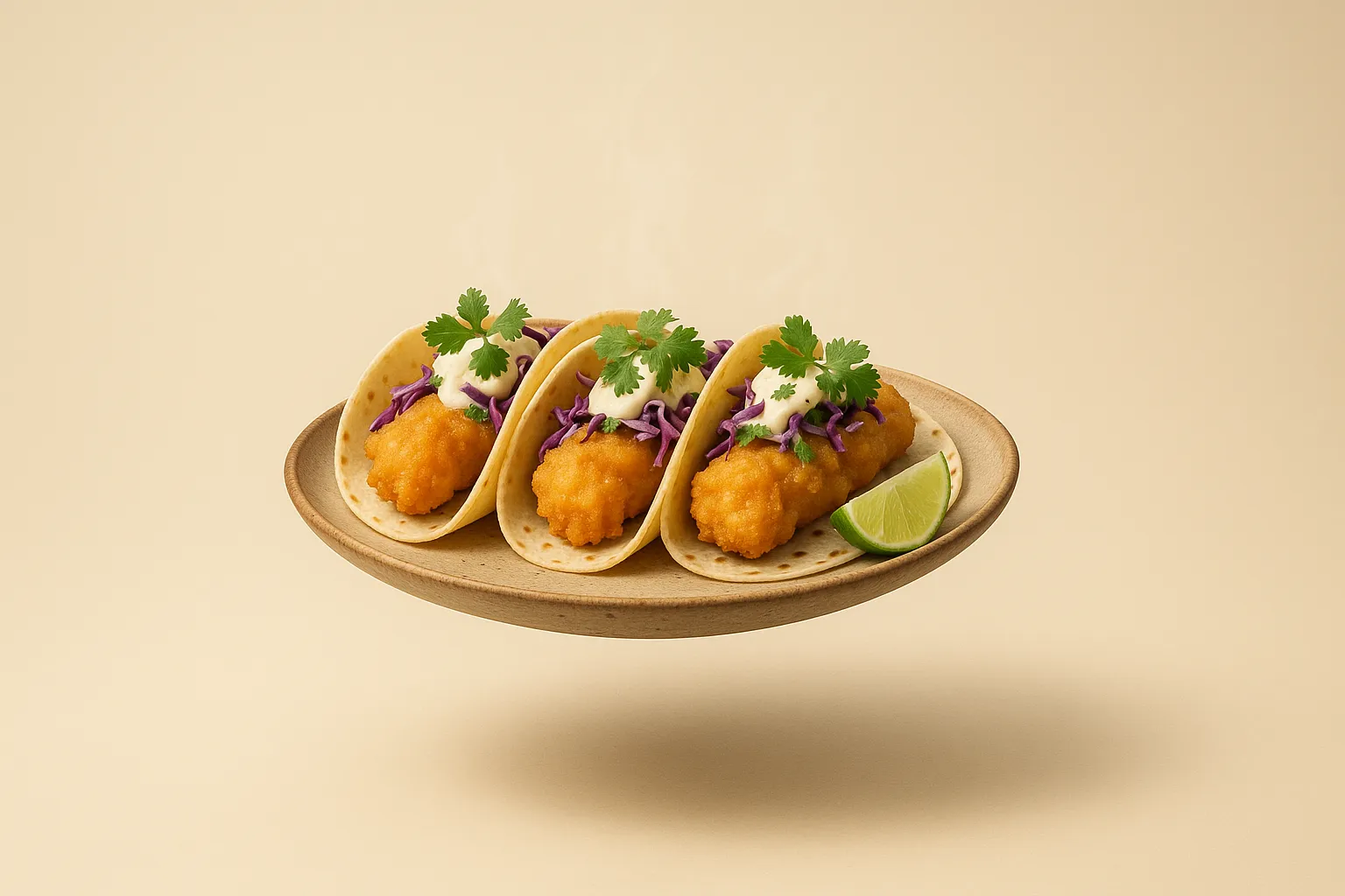 Portada de la receta Tacos de pescado estilo Baja California