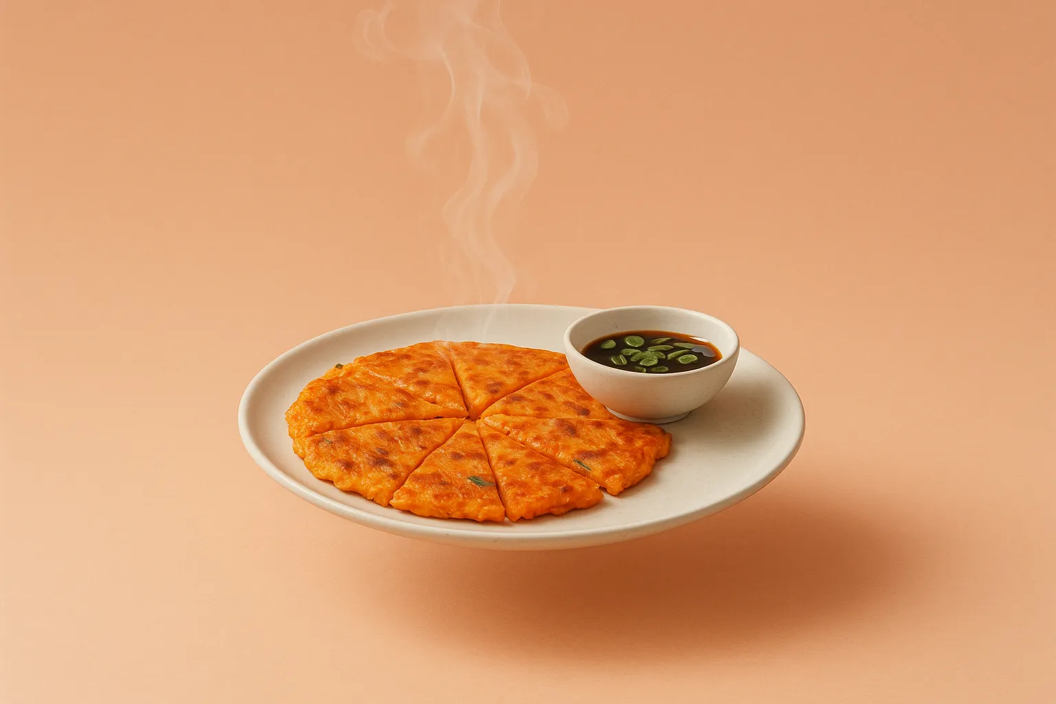 Portada de la receta Kimchi jeon (tortilla coreana de kimchi)