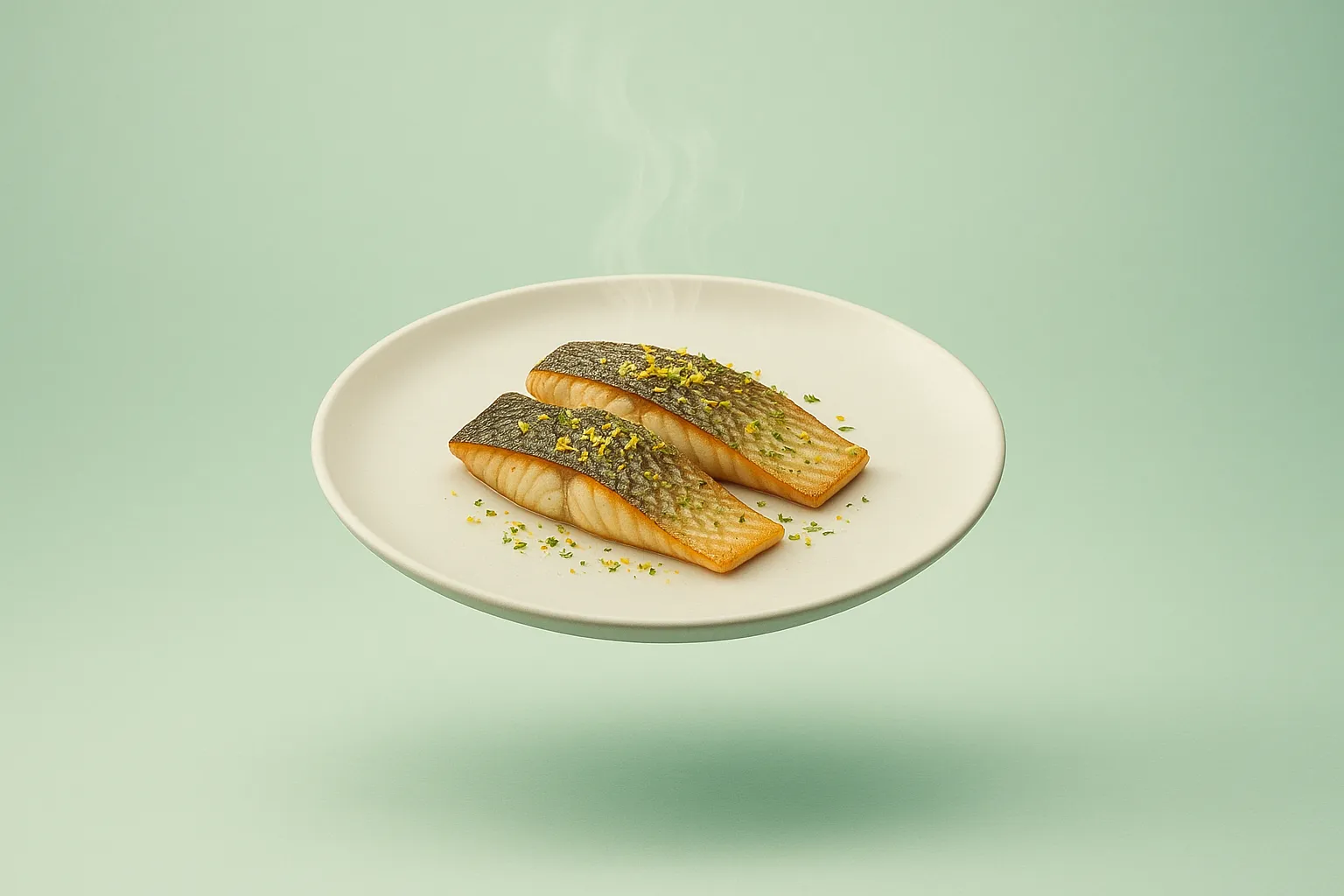 Portada de la receta Barramundi a la parrilla con limón y hierbas nativas