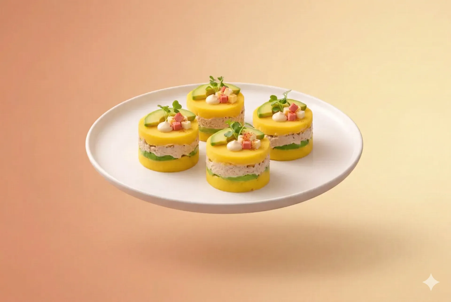 Portada de la receta Causa limeña con atún