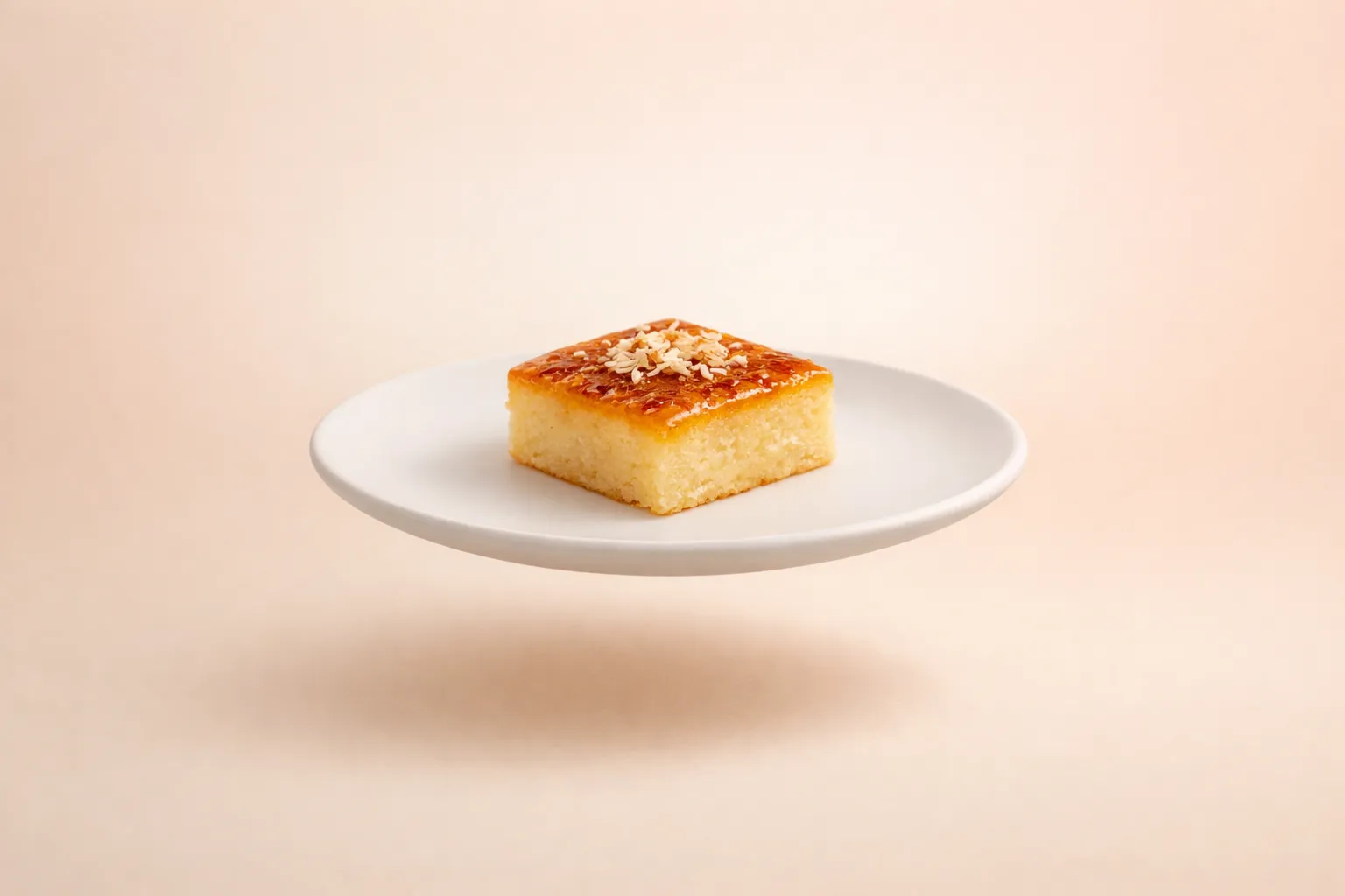 Portada de la receta Pastel de mandioca y coco (Cassava cake)