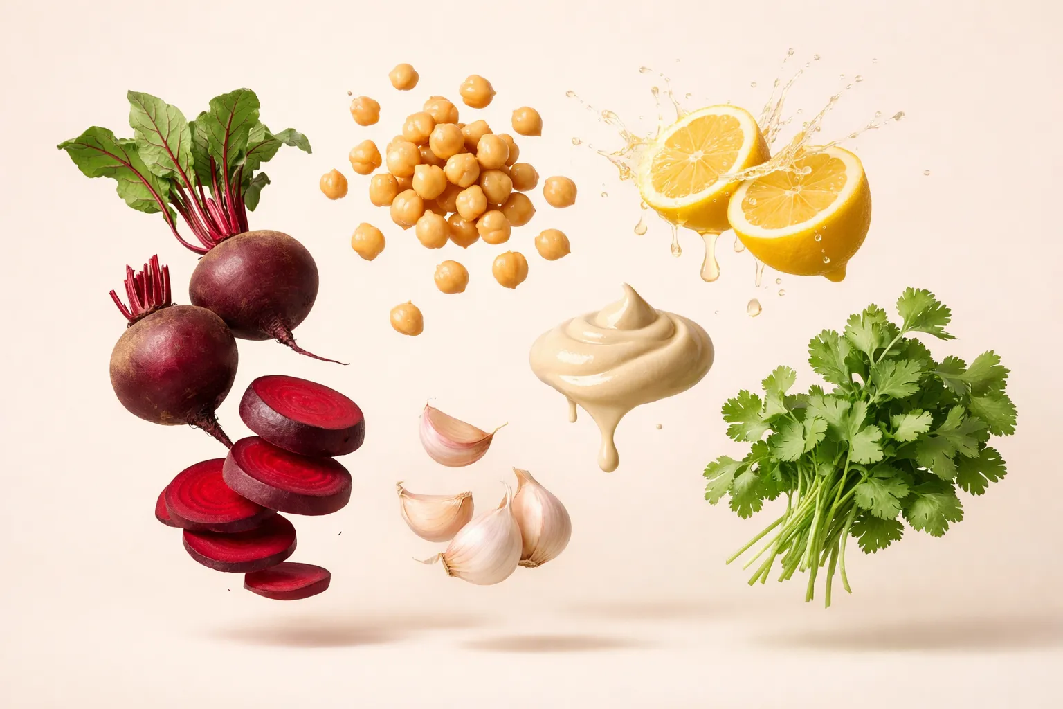 Still life with the fresh ingredients needed for the recipe