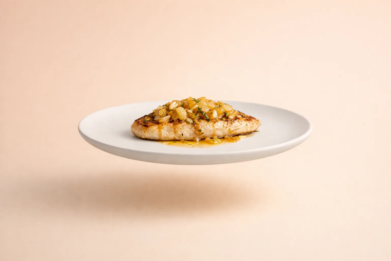 Portada de la receta Filete de pescado a la parrilla con mojo cubano