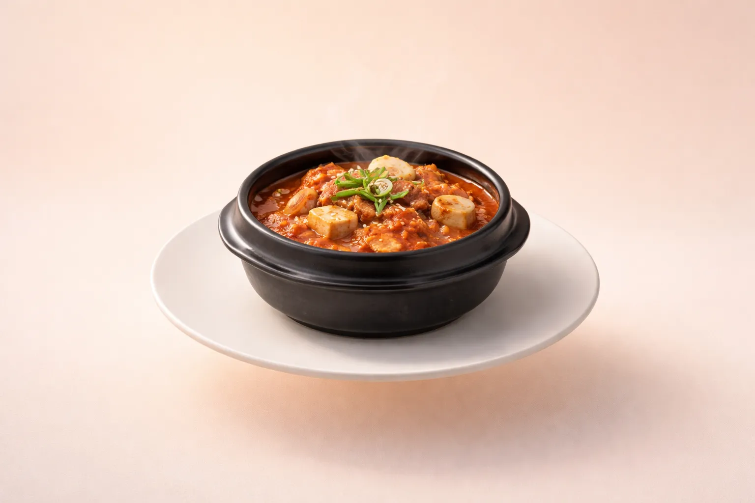 Portada de la receta Kimchi Jjigae: Estofado coreano reconfortante