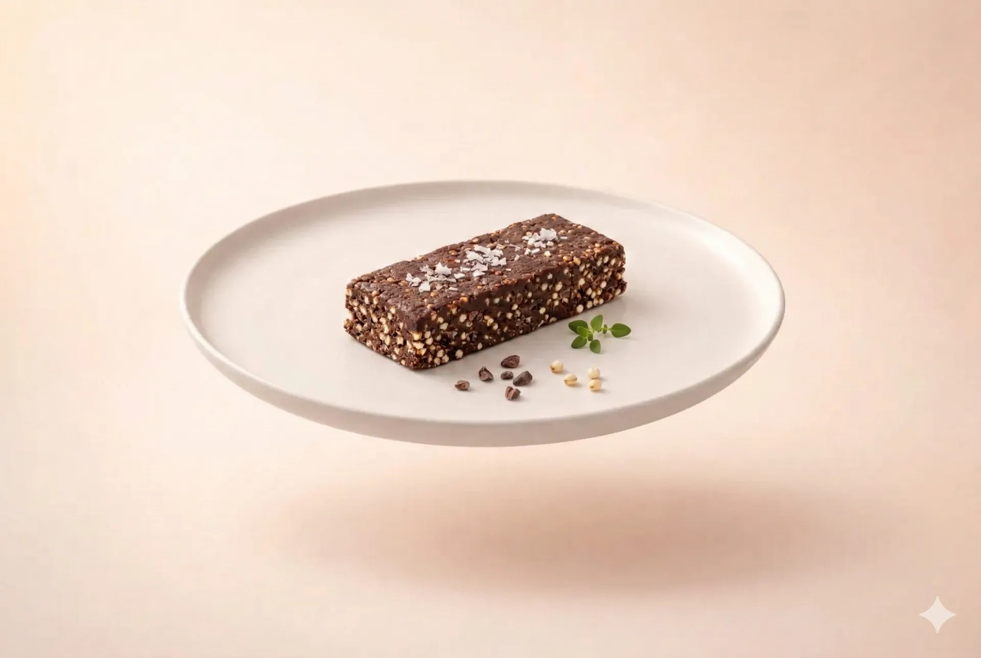 Portada de la receta Barrita energética de quinoa, cacao y maca