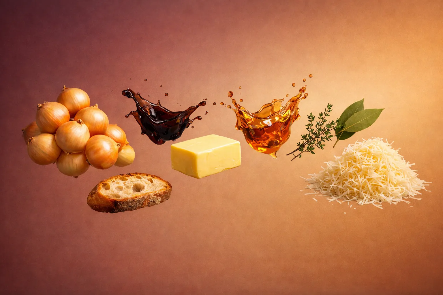 Bodegón con los ingredientes frescos necesarios para la receta