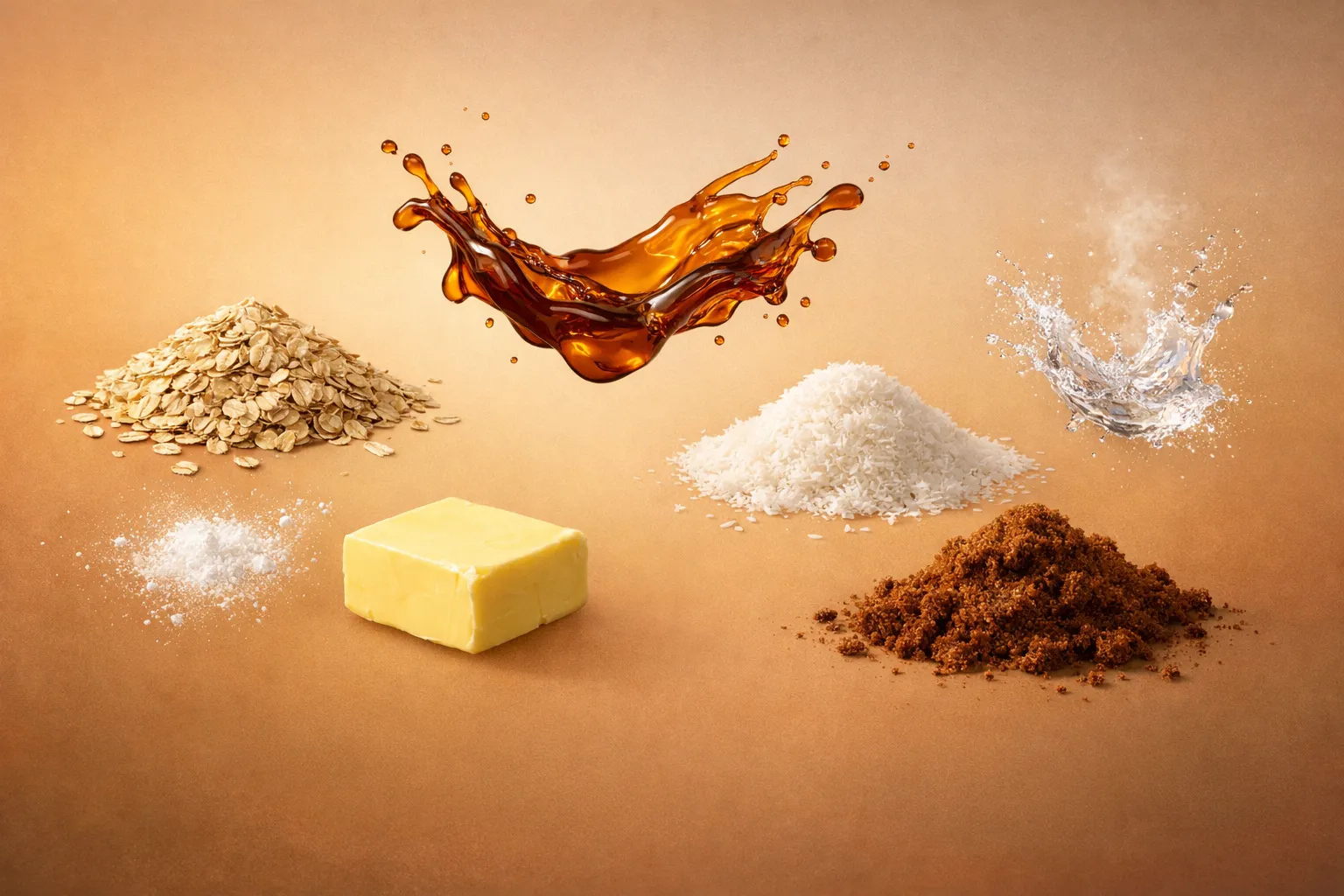 Bodegón con los ingredientes frescos necesarios para la receta