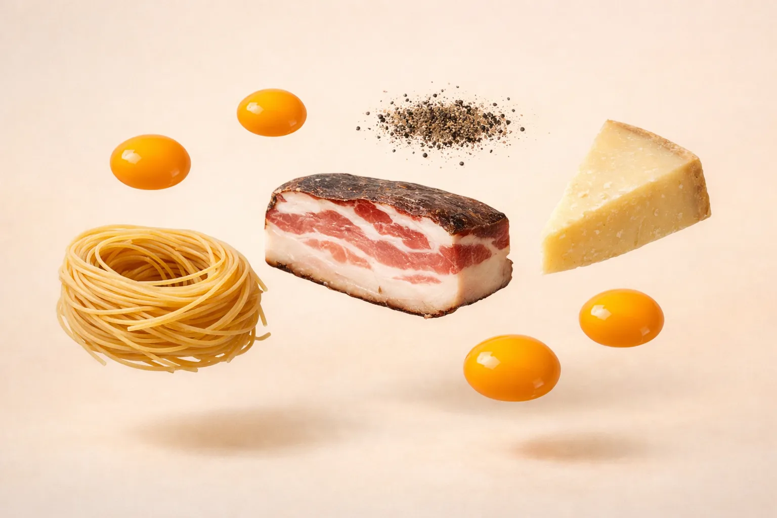 Bodegón con los ingredientes frescos necesarios para la receta